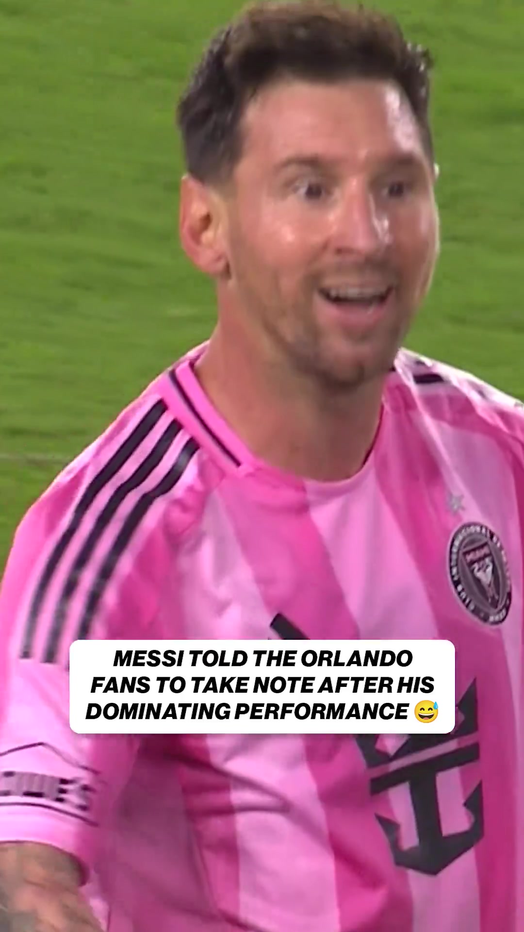 开云体育官方网站-进球后比签名手势！记者：梅西是在问对手助教，要不要他的签名